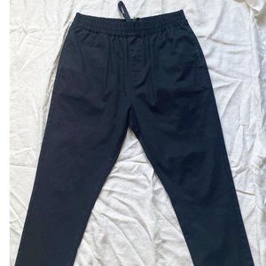 KSUBI MEN'S 'VOLTAGE' DRAWSTRING BLACK CROPPED TROUSERS SIZE:SMALL NEW!